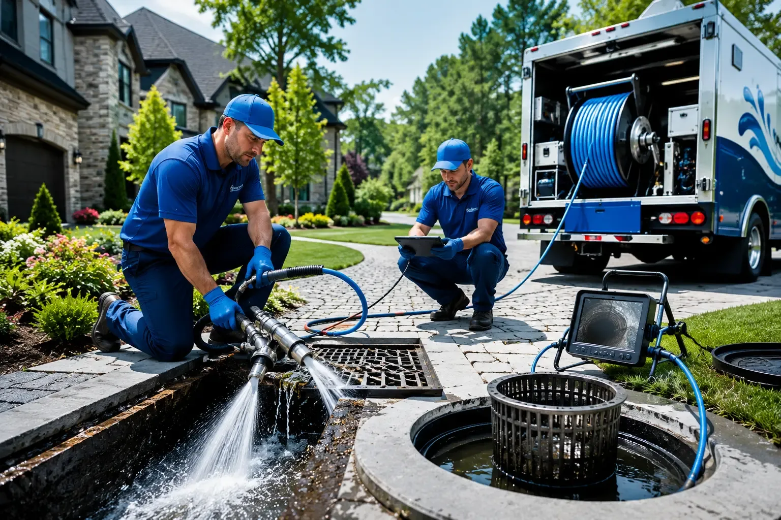 Local outdoor drain cleaning professionals in Driscoll, TX