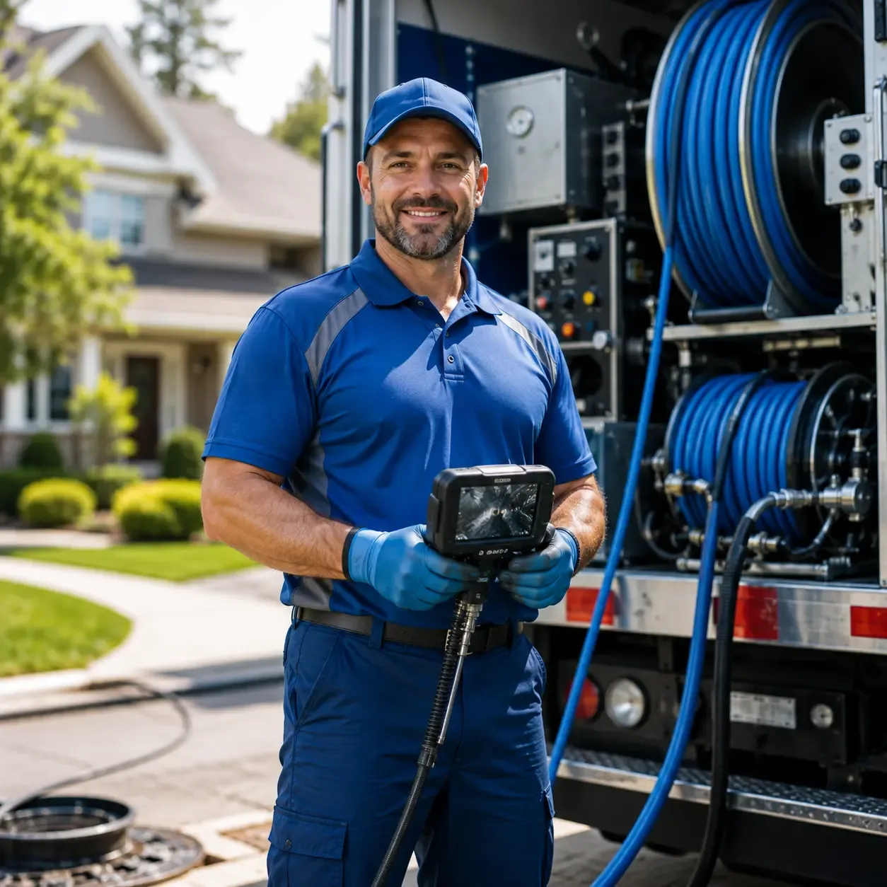 Local outdoor drain cleaning specialists in Driscoll, TX